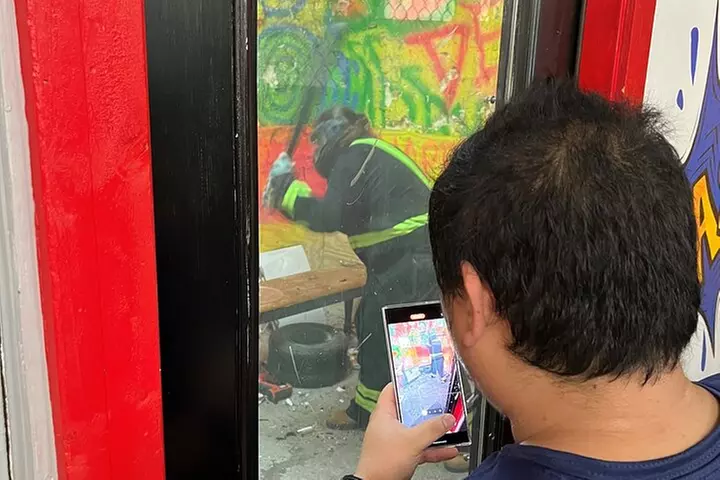 Break Room at Rage Cage Galveston - Second Medium