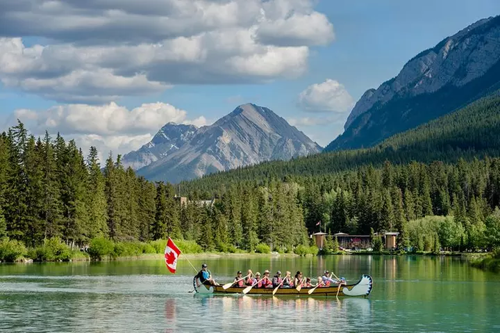 Banff National Park Big Canoe Tour - Primary Image