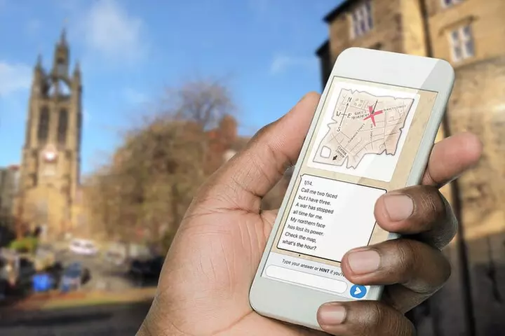 Fun, Flexible Treasure Hunt Around Newcastle with Cryptic Clues & H...