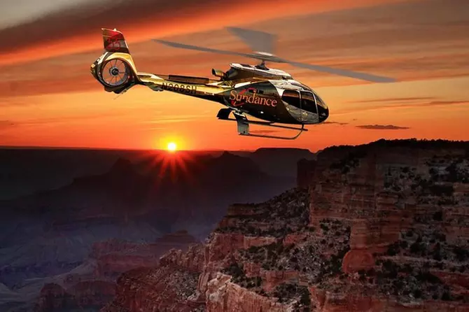 Grand Canyon West Rim Deluxe Sunset Helicopter Tour - Primary Image