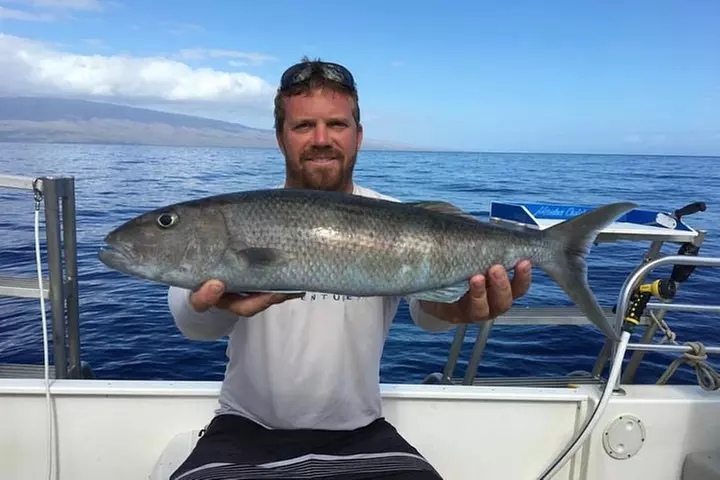 4-Hour Light Tackle Bottom Fishing from Lahaina Harbor - Second Medium