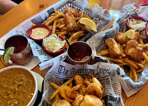 5% Cash Back at Hook & Line Pub