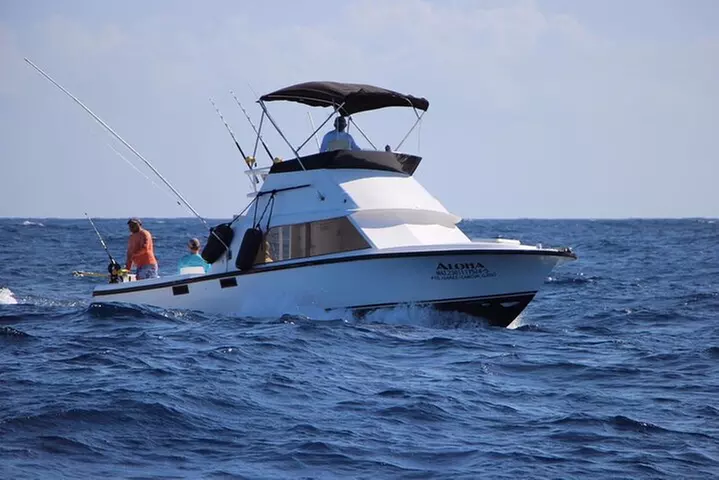 Private fishing charter Bertram 31ft 6 pax max if you don't fish yo...