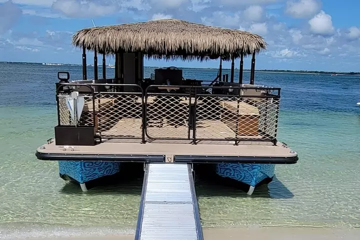 Cruisin Tikis Shell Island Big Kahuna Beach and Snorkel Cruise