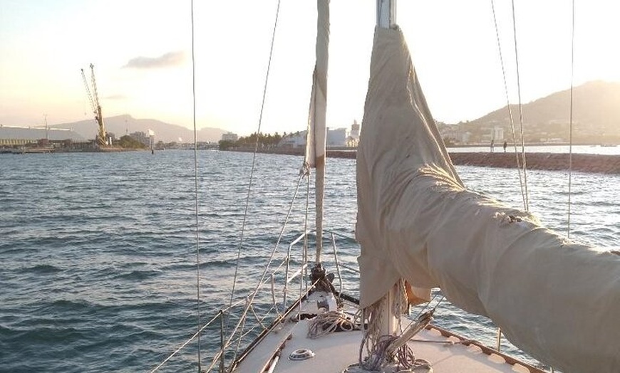 Image 2: Townsville Sunset Sail Cruise Boat Tour Charter Hire Sailing Hire