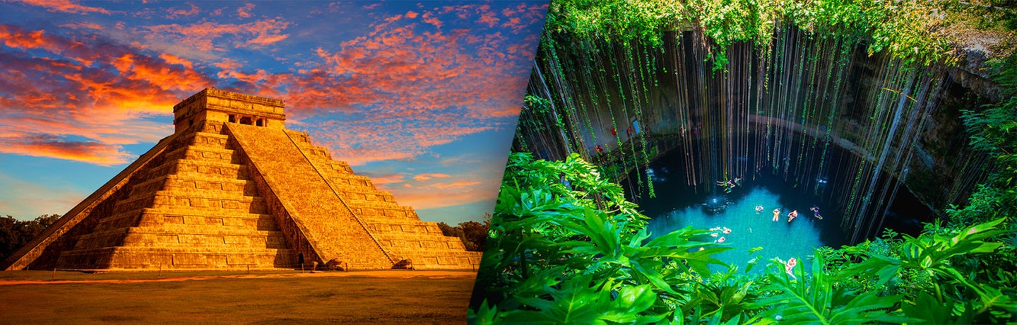 ✈ MEXIKO | Yucatan - Entdeckung von Yucatan mit Aufenthalt in Cancu...