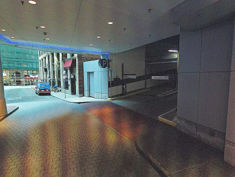 Parking at 33 Arch St. Garage