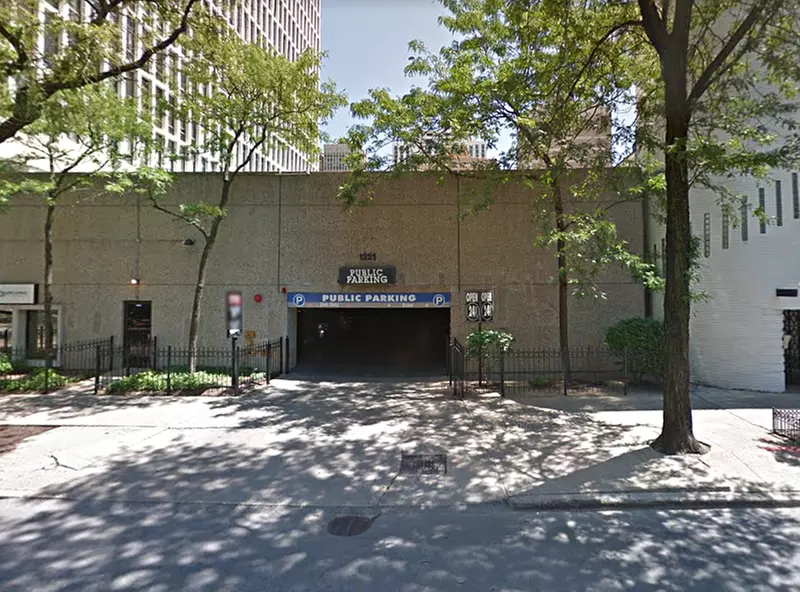 Parking at One East Scott Garage