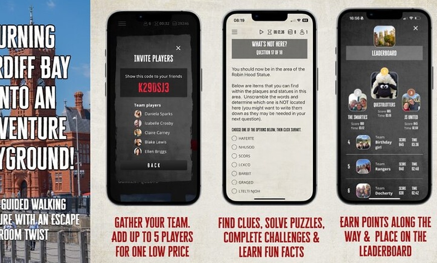 Image 4: Cardiff Bay Quest: Self Guided Walk & Immersive Treasure Hunt