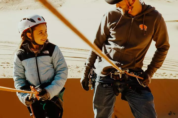Coral Pink Sand Dunes Ride Climb and Rappel Adventure