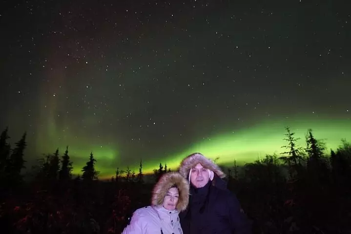 Aurora Viewing - Aurora Husky Lodge , Great view from top of the ridge