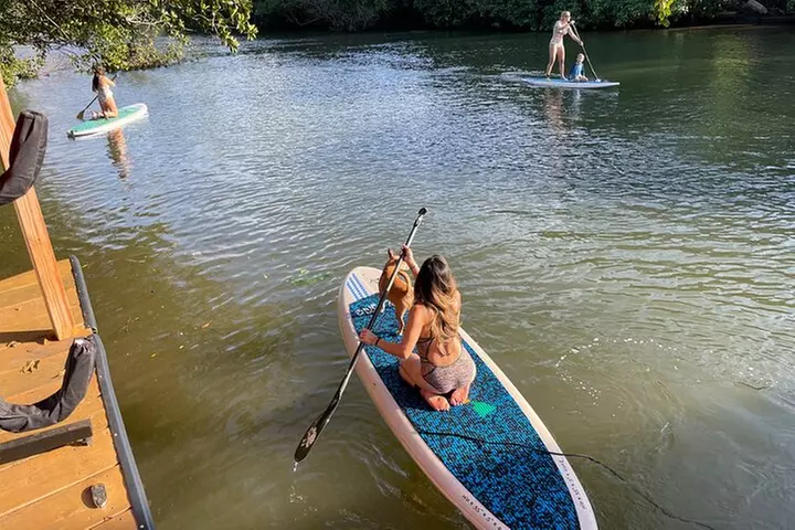 Haleiwa River Paddle Board Rental with Blue Planet Adventure Co.