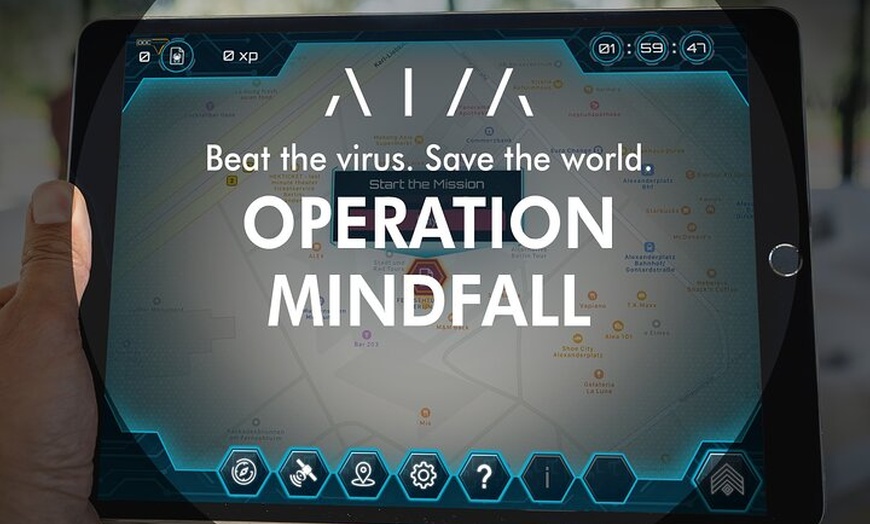 Image 7: Augmented Reality Outdoor City Private Experience: Operation Mindfall