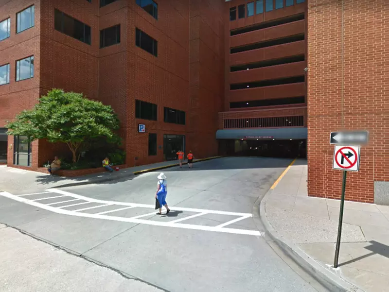 Parking at Harbor Court Garage