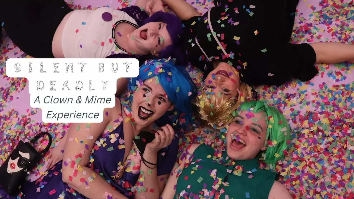 "Silent But Deadly: A Clown & Mime Experience" - Primary Image