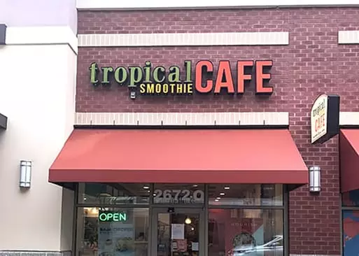 5% Cash Back at Tropical Smoothie Cafe