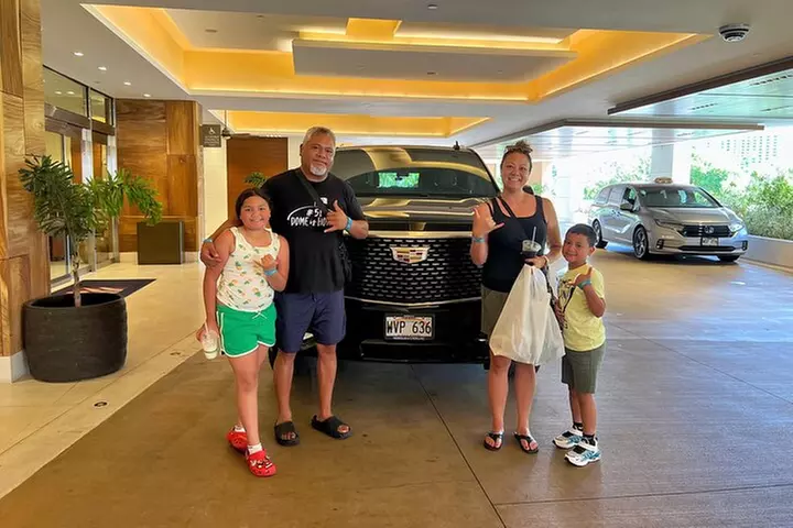 One-Way VIP Transfer: Honolulu Airport, Waikiki, Cruise Port