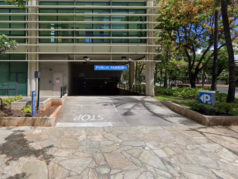 Parking at King Kalakaua Plaza Garage