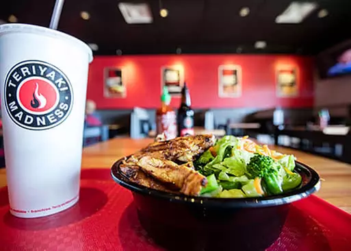 5% Cash Back at Teriyaki Madness