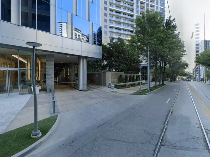 Parking at 1920 McKinney Ave. Lower Garage
