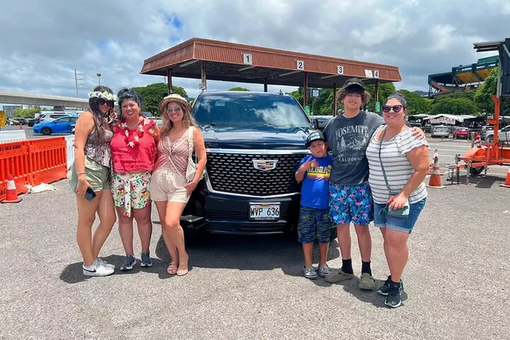 One-Way VIP Transfer: Honolulu Airport, Waikiki, Cruise Port