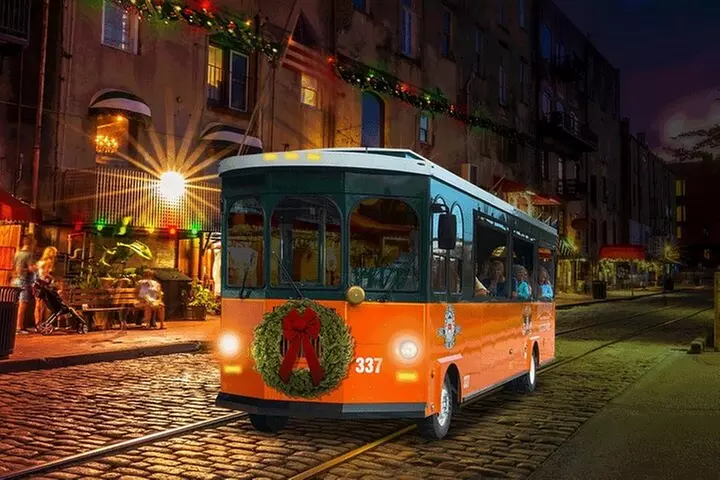 Savannah Holiday Sights and Festive Nights Trolley Tour - Primary Image