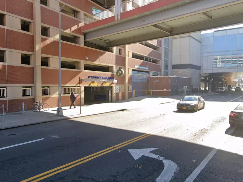 Parking at Queens Center - JC Penney Wing Garage - Second Medium