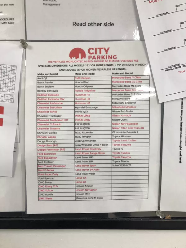 Parking at City Parking - Cliff Street Garage LLC