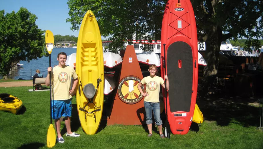 Kayak and Paddleboard Rental on Lake Minnetonka - Any Available Date: May 18-July 31, 2017 (Reserve in Advance) - Primary Image
