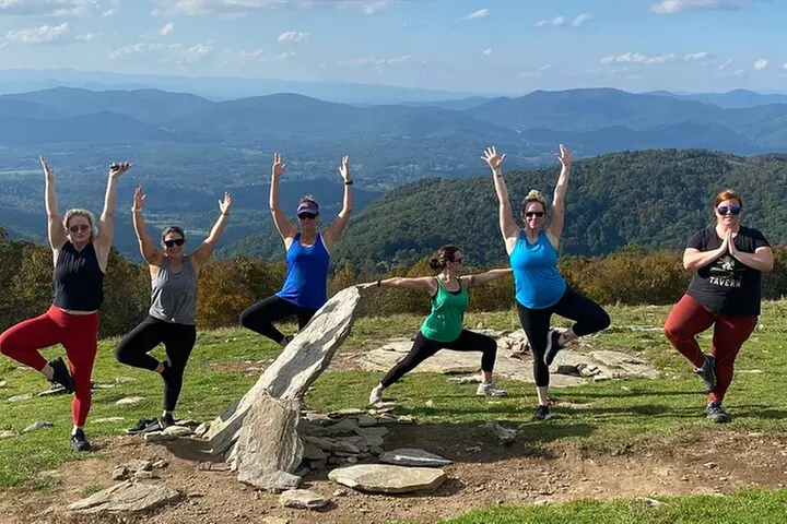 Mountaintop Yoga & Meditation Hike in Asheville