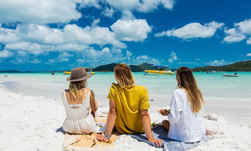 Image 7: Ocean Rafting: Whitehaven Beach, Snorkelling & Hill Inlet Lookout