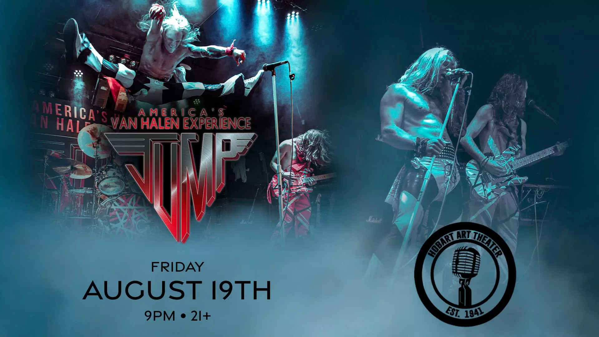 JUMP - America's Van Halen Experience - Friday, Aug 19, 2022 / 8:00pm - Primary Image