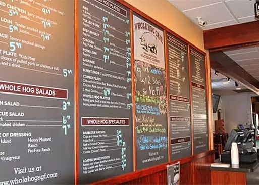5% Cash Back at Whole Hog Cafe
