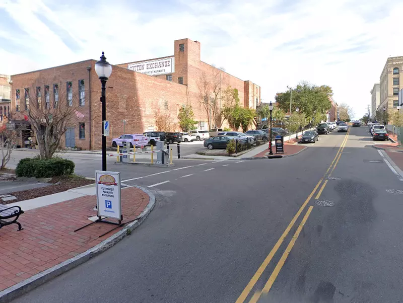 Parking at The Cotton Exchange Lot - Second Medium