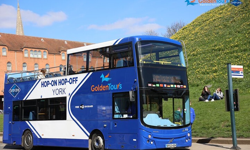 Image 12: Golden Tours York Hop-on Hop-off Open Top Bus Tour with Audio Guide