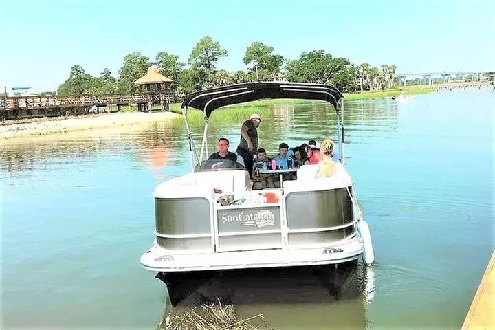 5-Hour Private Hilton Head Pontoon Boat Rental