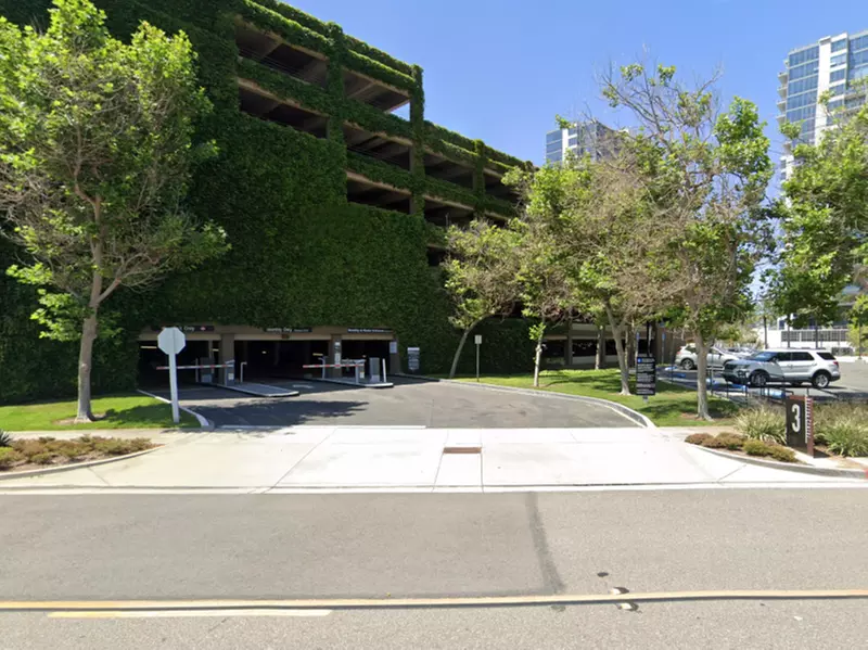 Parking at 3 Hutton Centre Dr. Garage