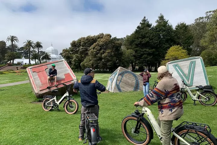 Summer of Love San Francisco Guided eBike Tour Golden Gate Park