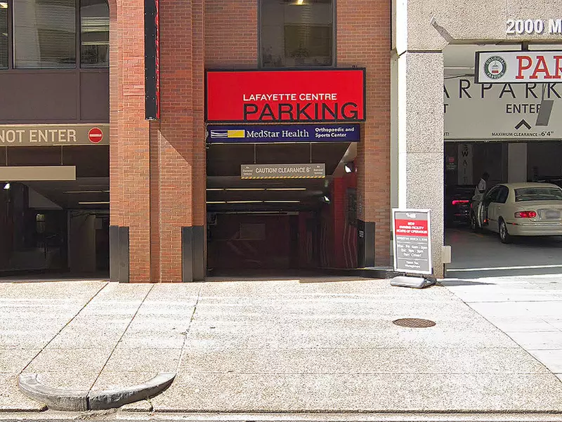 Parking at Lafayette Centre Garage