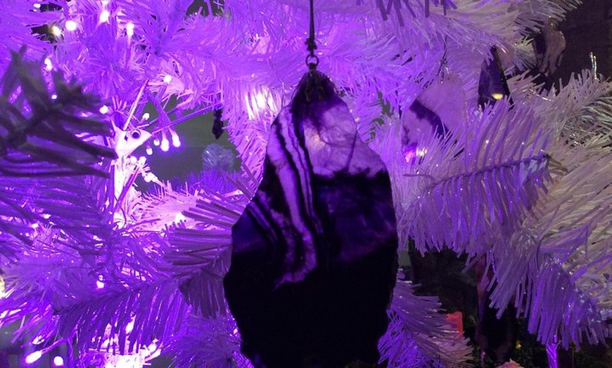 Image 3: Self Guided Cavern Tour with Make a Blue John Stone Christmas Decor...