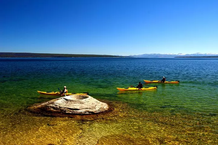 Kayak Day Paddle on Yellowstone Lake - Primary Image