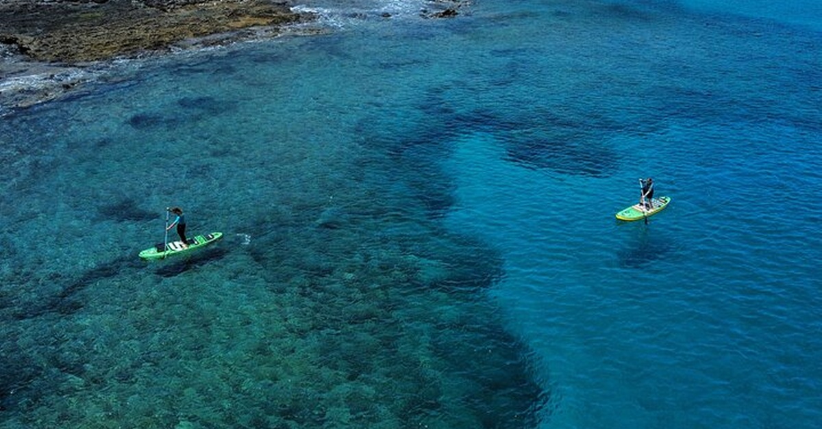 Tour de paddle surf de Dive College Lanzarote en Las Palmas