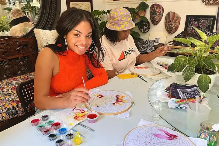 Painting Activity and Create Batik Art with a Malaysian Artist