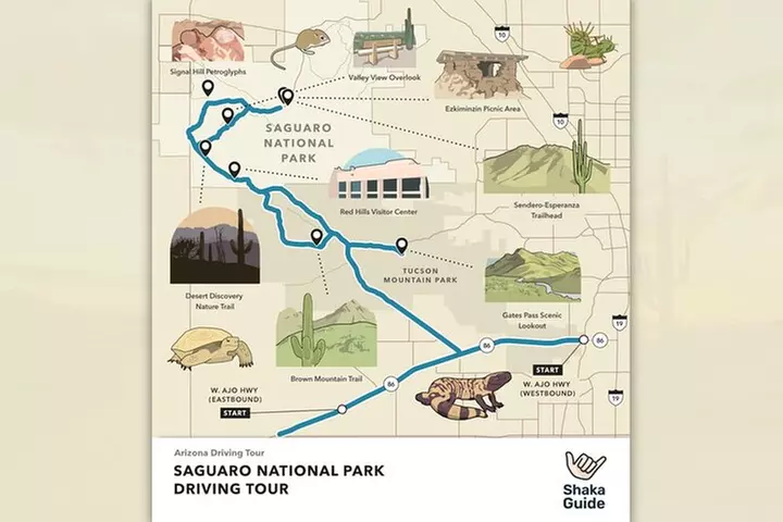 2 Day Self-Guided Tucson Day Trip Driving Tour Bundle