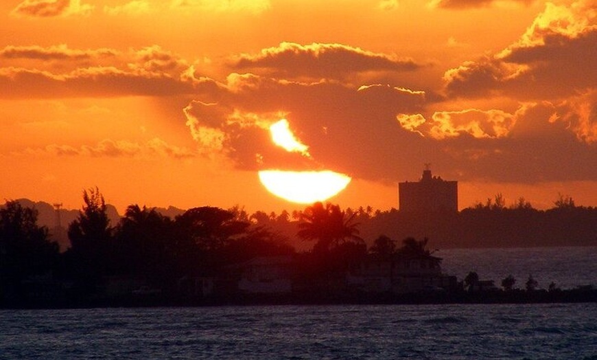 Image 30: Private Old San Juan Bay Boat Sunset-Night Cruise