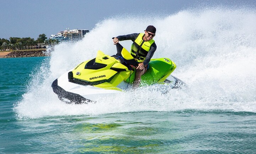 Image 2: Golden Eye Sunset Jet Skiing in Darwin