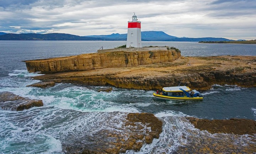 Image 1: Hobart Sightseeing Cruise including Iron Pot Lighthouse