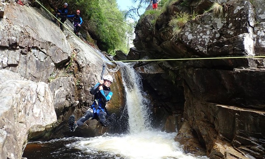 Image 11: Discover Canyoning at Bruar Falls