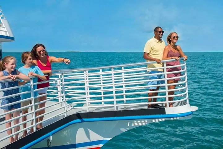 Key West Glass-Bottom Boat Tour with Sunset Option