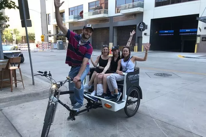 Private Austin Brewery Tour by Pedicab with All-Inclusive Beer Flig...